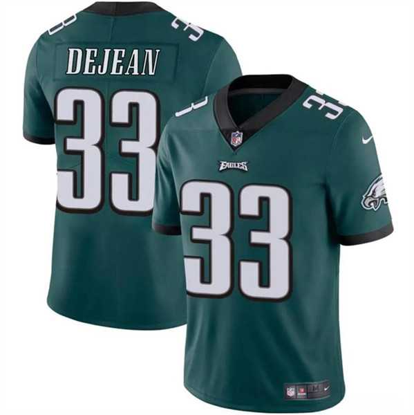 Men & Women & Youth Philadelphia Eagles #33 Cooper DeJean Green 2024 Draft Vapor Untouchable Limited Stitched Jersey